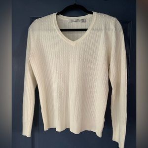 White/Cream Luxe Sweater